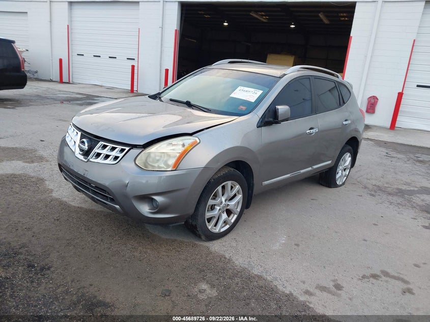 2013 Nissan Rogue, Удар спереду, IAAI, VIN JN8AS5MV6DW617430 — фото 2