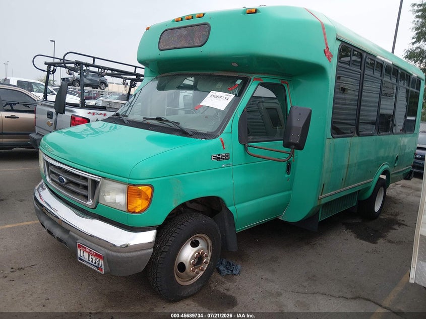 2004 FORD E-450 CUTAWAY auction photo 2