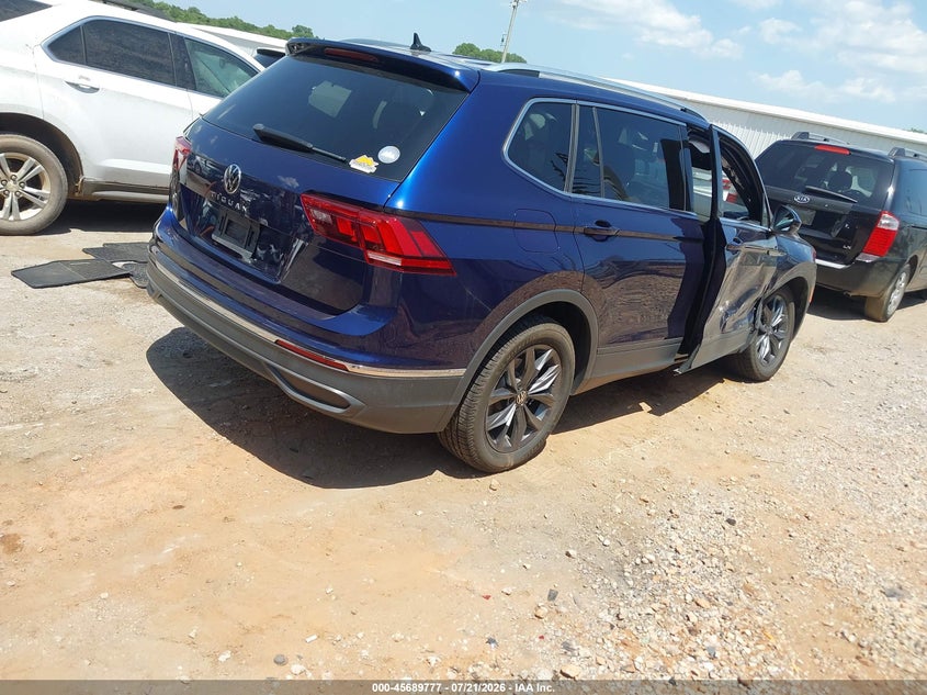 2022 Volkswagen Tiguan 2.0T Se VIN: 3VV3B7AX1NM090115 Lot: 45689777