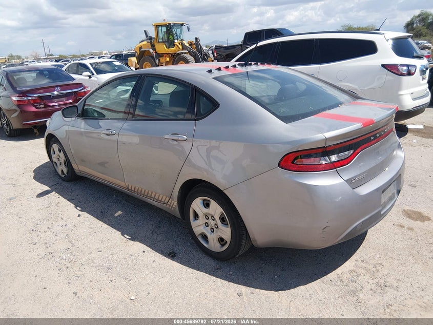 2015 Dodge Dart Se VIN: 1C3CDFAA3FD146474 Lot: 45689792
