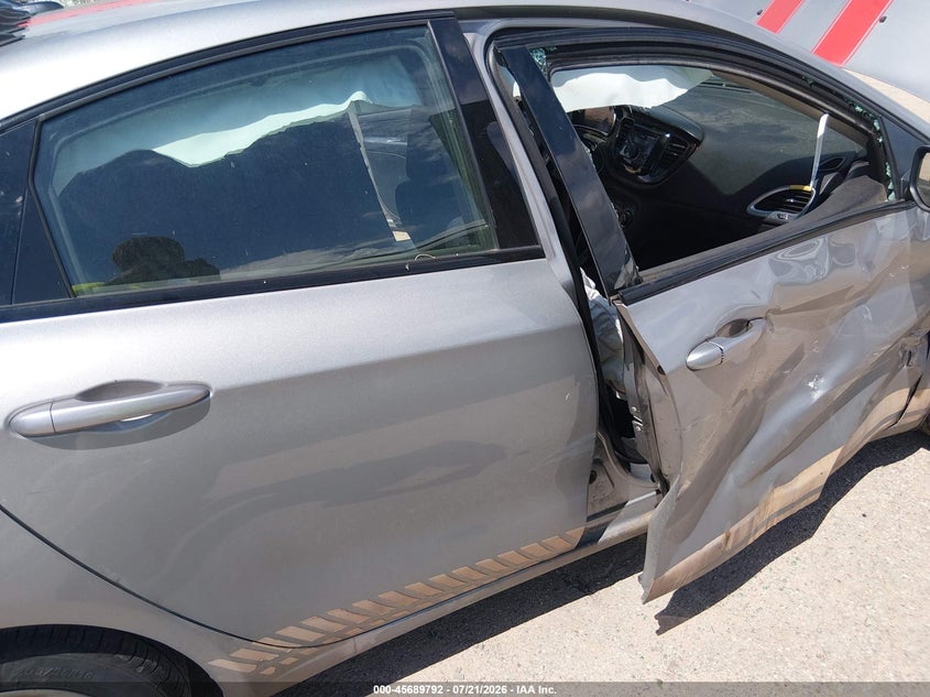 2015 Dodge Dart Se VIN: 1C3CDFAA3FD146474 Lot: 45689792