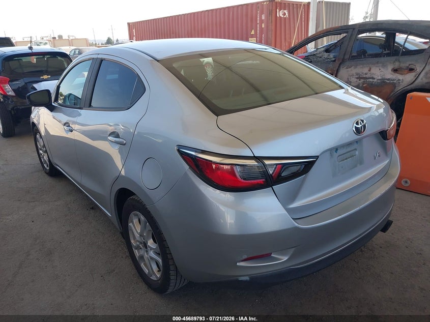 Vin: 3mydlbyv9jy325856, lot: 46188400, toyota yaris ia 20183