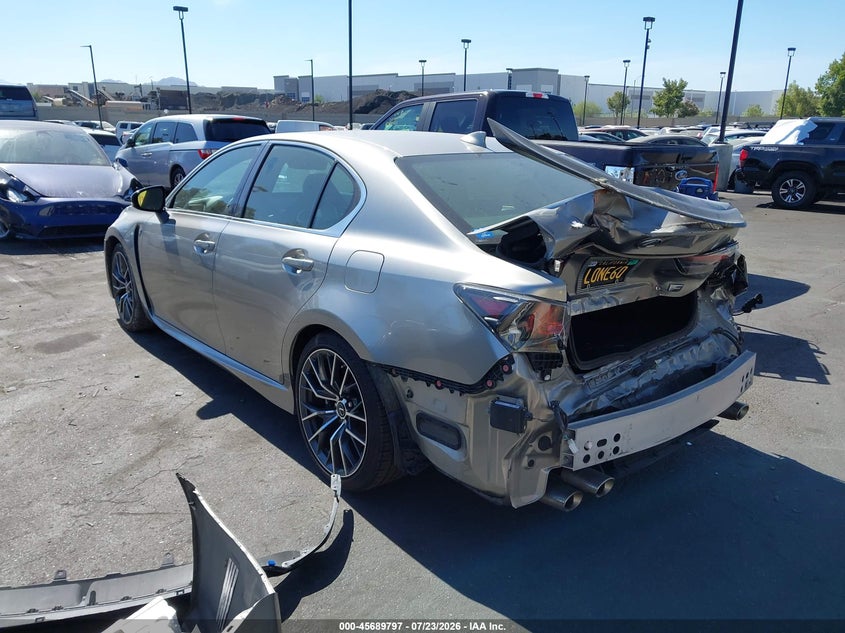 Vin: jthbp1bl3ha002167, lot: 46188404, lexus gs f 20173