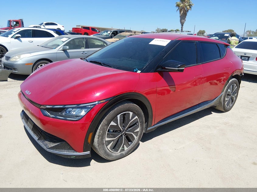 Vin: kndc34la0n5079468, lot: 46188420, kia ev6 wind 20222