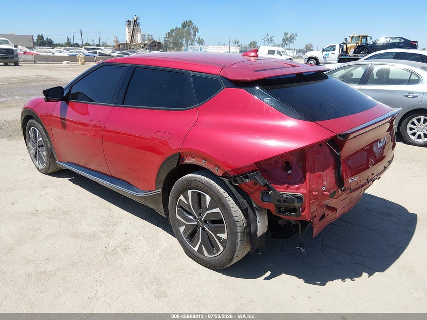 Vin: kndc34la0n5079468, lot: 46188420, kia ev6 wind 20223
