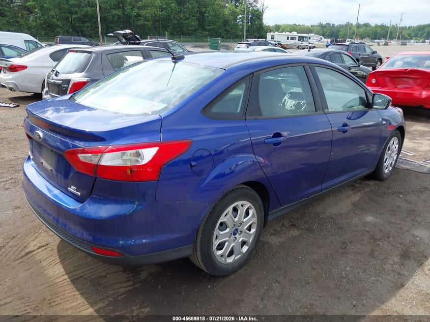 Vin: 1fahp3f28cl462808, lot: 46188425, ford focus se 20124