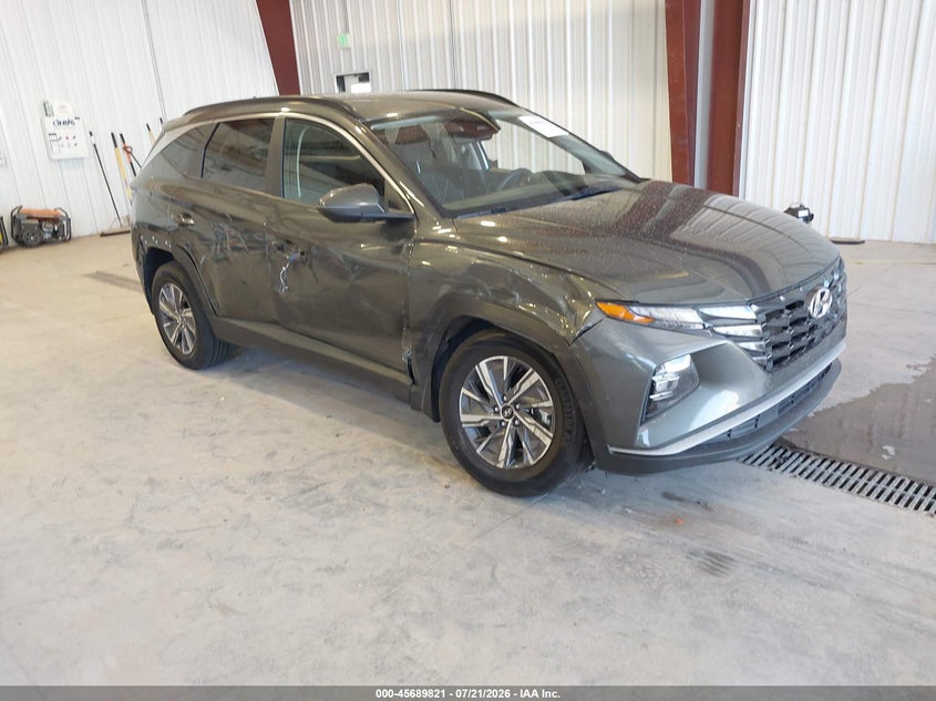 2022 Hyundai Tucson Hybrid Blue VIN: KM8JBCA12NU061787 Lot: 45689821