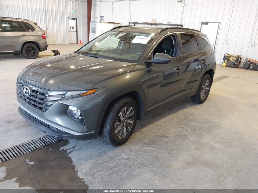 2022 Hyundai Tucson Hybrid Blue VIN: KM8JBCA12NU061787 Lot: 45689821