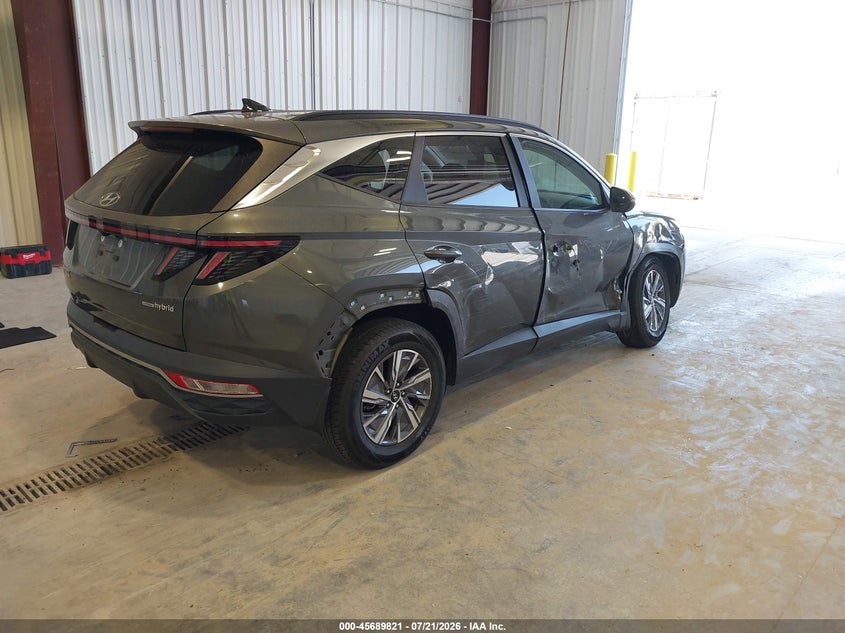 2022 Hyundai Tucson Hybrid Blue VIN: KM8JBCA12NU061787 Lot: 45689821