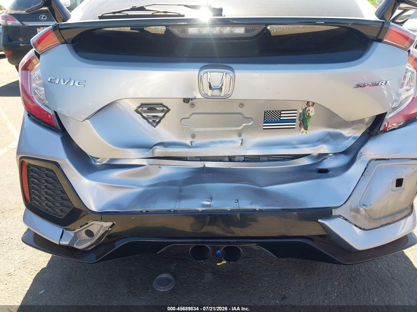 2019 Honda Civic Sport VIN: SHHFK7H49KU419486 Lot: 45689834