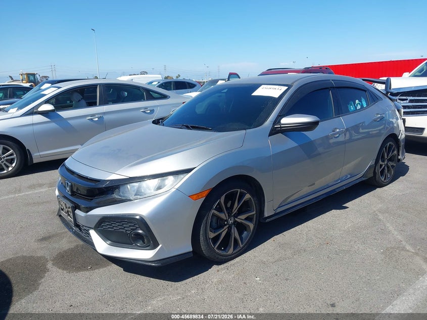 2019 HONDA CIVIC auction photo 2