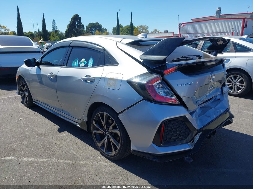 2019 HONDA CIVIC auction photo 3