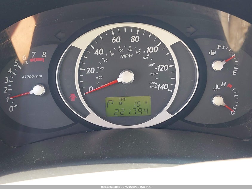 2007 HYUNDAI TUCSON auction photo 7