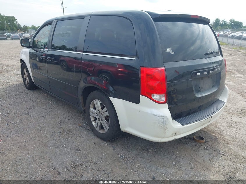 Vin: 2c4rdgdg0cr215187, lot: 46188465, dodge grand caravan crew 20123
