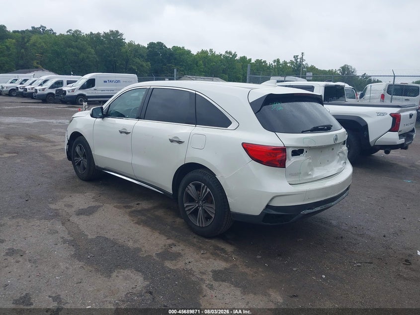 Vin: 5j8yd4h39kl018111, lot: 46188478, acura mdx standard 20193