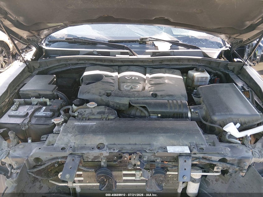 2020 Infiniti Qx80 Luxe VIN: JN8AZ2NF0L9700558 Lot: 45689910