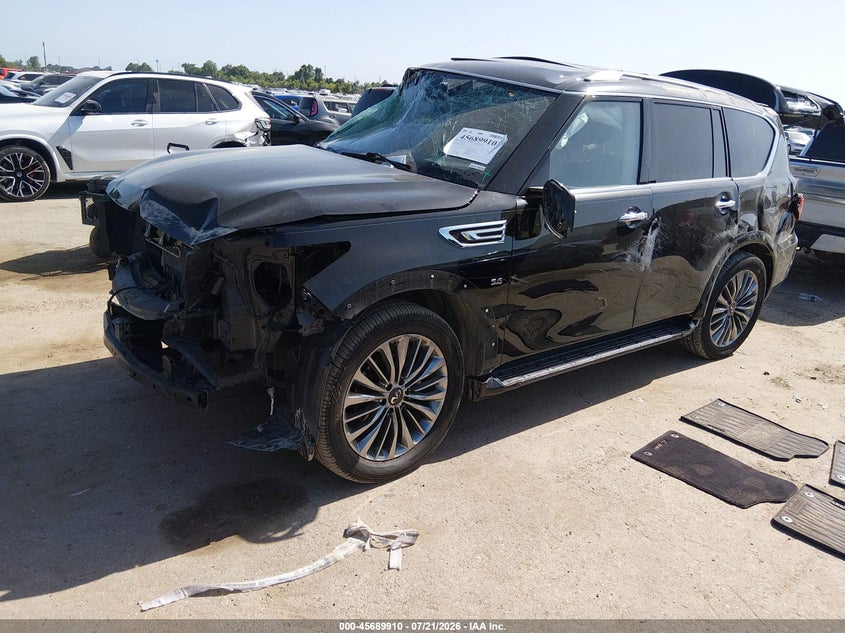 2020 Infiniti Qx80 Luxe VIN: JN8AZ2NF0L9700558 Lot: 45689910