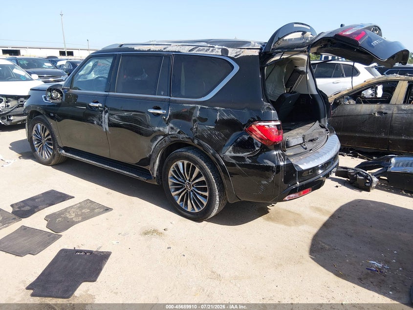 2020 Infiniti Qx80 Luxe VIN: JN8AZ2NF0L9700558 Lot: 45689910