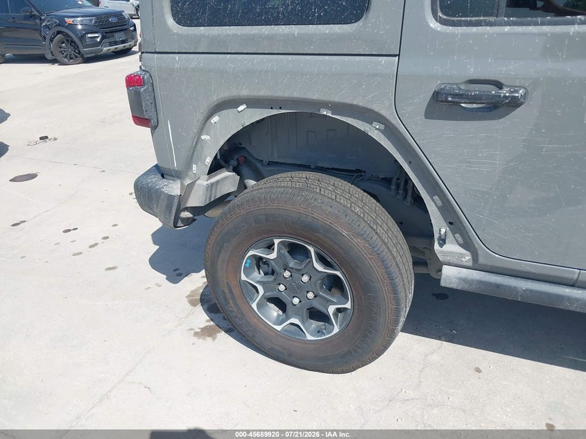 2022 Jeep Wrangler 4Xe Unlimited Rubicon 4X4 VIN: 1C4JJXR69NW206715 Lot: 45689920