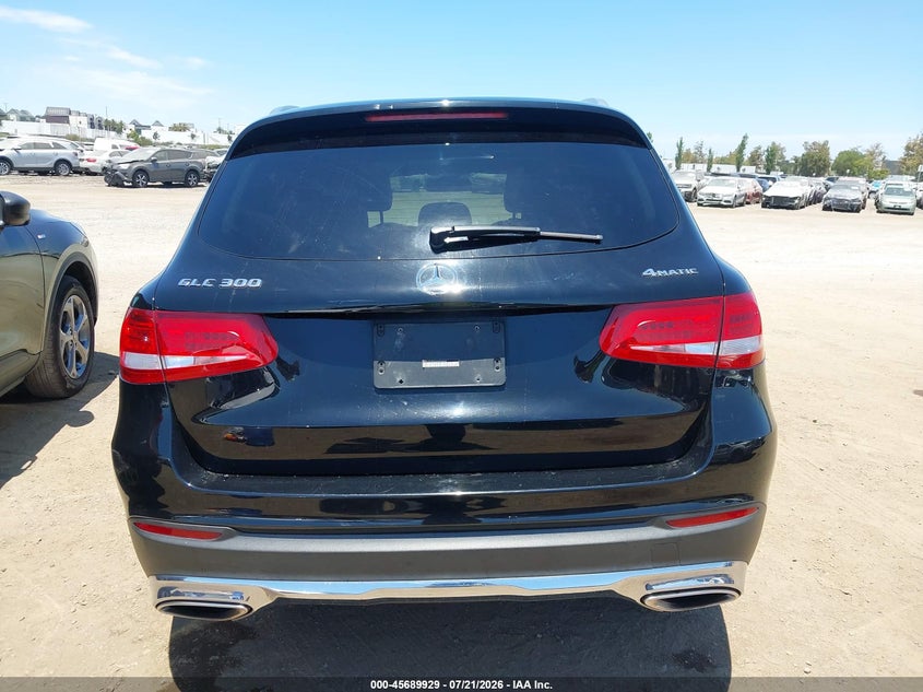 2018 Mercedes-Benz Glc 300 4Matic VIN: WDC0G4KB3JV033560 Lot: 45689929