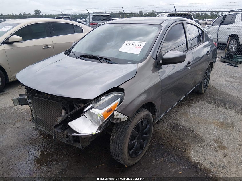 Vin: 3n1cn7ap0hl878371, lot: 46188540, nissan versa 1.6 s+ 20172