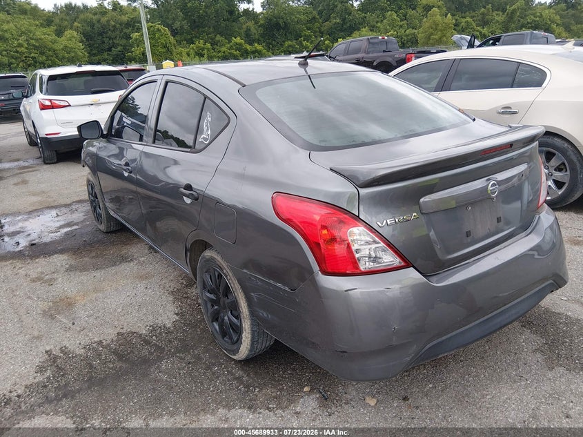 Vin: 3n1cn7ap0hl878371, lot: 46188540, nissan versa 1.6 s+ 20173