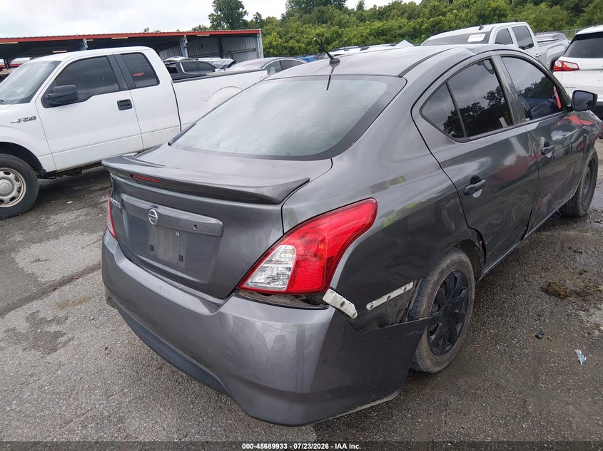 Vin: 3n1cn7ap0hl878371, lot: 46188540, nissan versa 1.6 s+ 20174