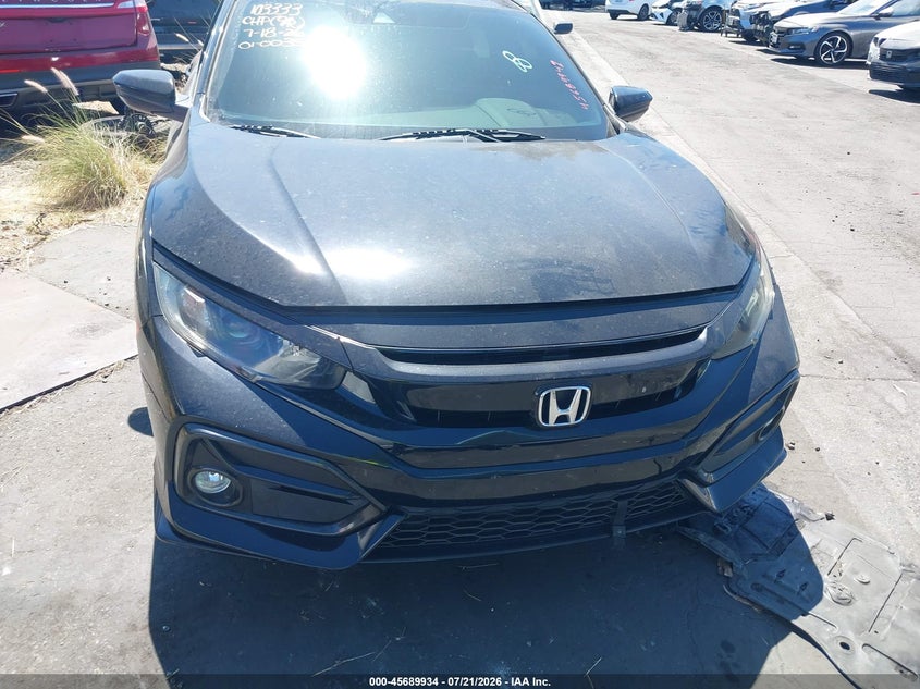 2021 Honda Civic Sport VIN: SHHFK7H45MU412988 Lot: 45689934