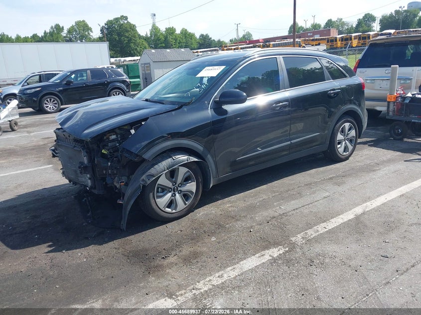 Vin: kndcb3lc4l5362810, lot: 46188544, kia niro lx 20202