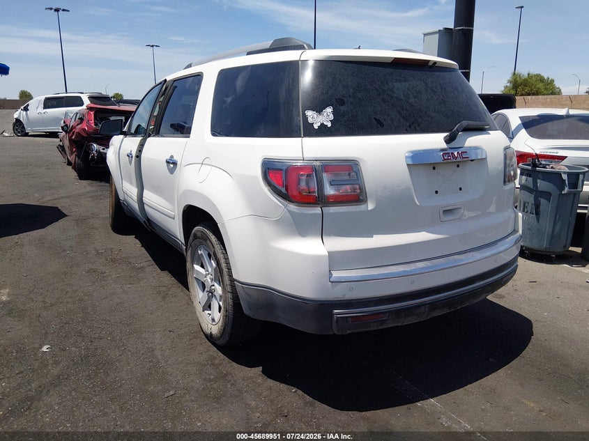 Vin: 1gkkrpkd1dj158407, lot: 46188558, gmc acadia sle-2 20133