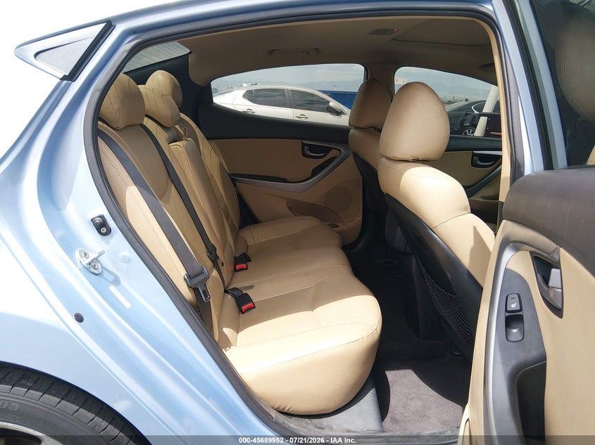 2012 Hyundai Elantra Limited (Ulsan Plant) VIN: KMHDH4AE2CU198584 Lot: 45689952