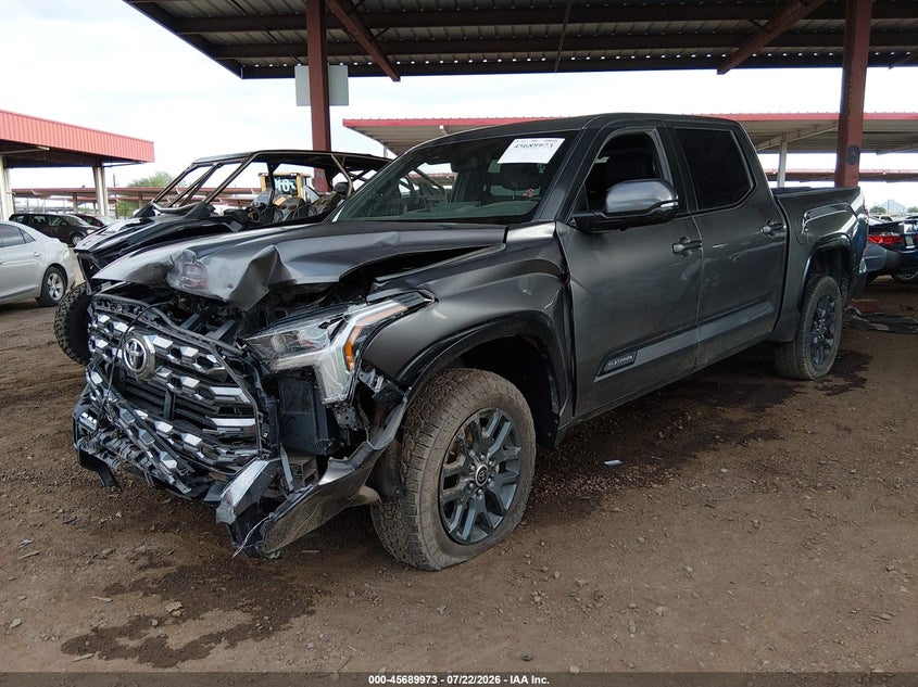 Vin: 5tfna5db5px124276, lot: 46188580, toyota tundra platinum 20232