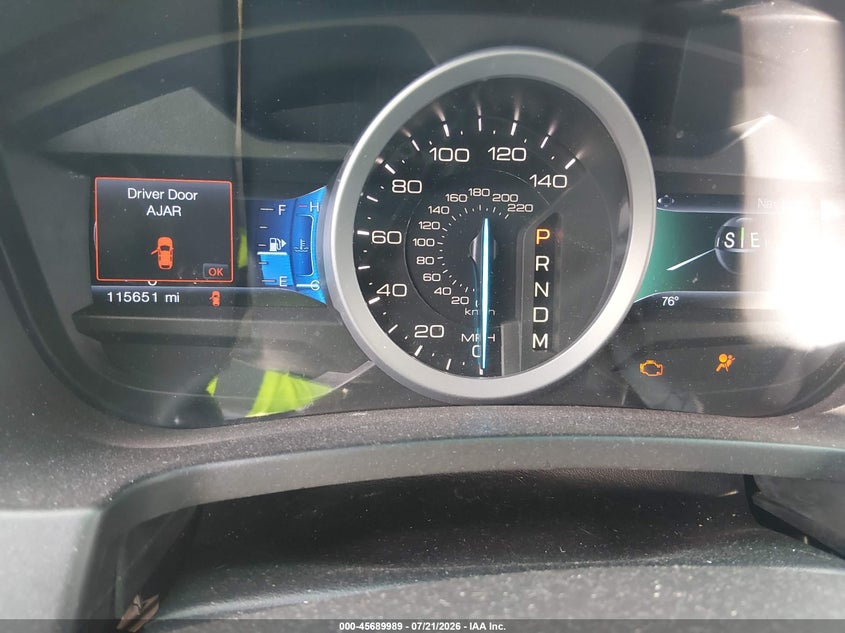2014 Ford Explorer Xlt VIN: 1FM5K8D89EGB73587 Lot: 45689989