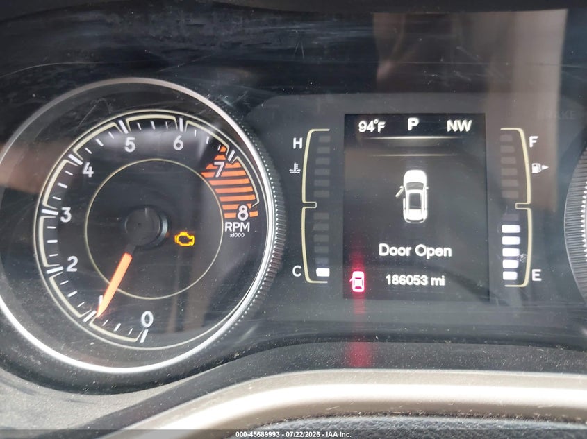 2016 JEEP CHEROKEE auction photo 7