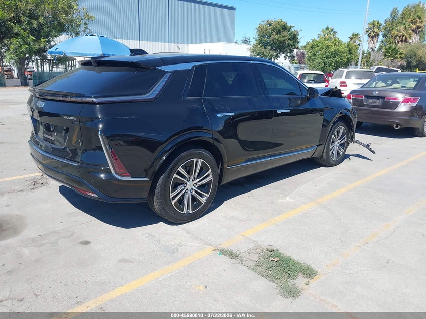 Vin: 1gykpnrl8sz316401, lot: 46188617, cadillac lyriq luxury 1 rwd 20254