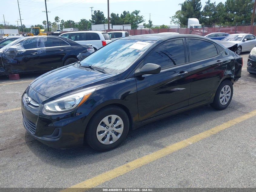 2016 Hyundai Accent Se VIN: KMHCT4AEXGU994970 Lot: 45690019