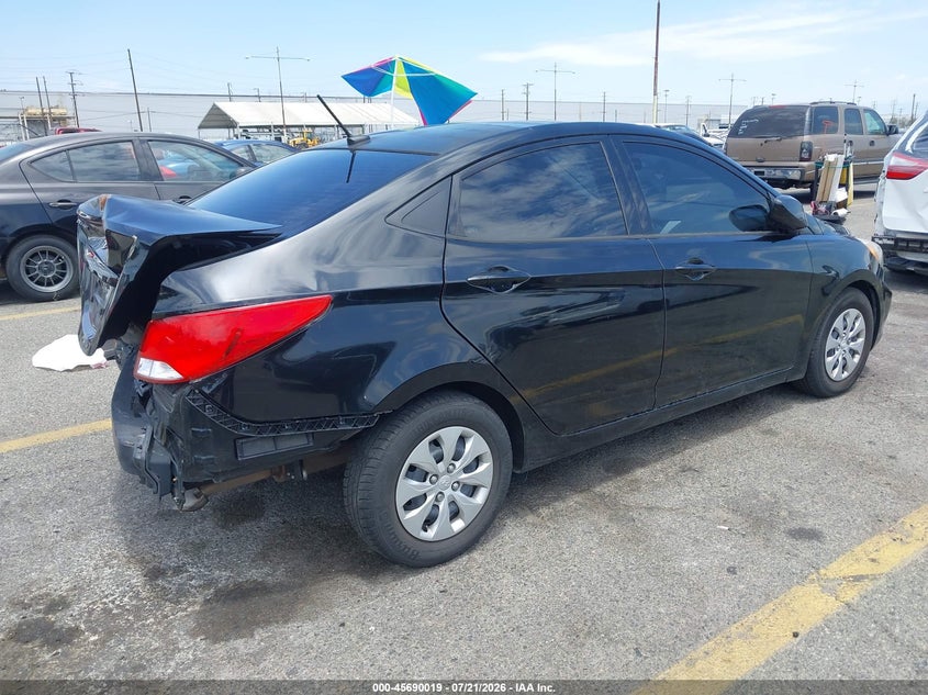 2016 Hyundai Accent Se VIN: KMHCT4AEXGU994970 Lot: 45690019