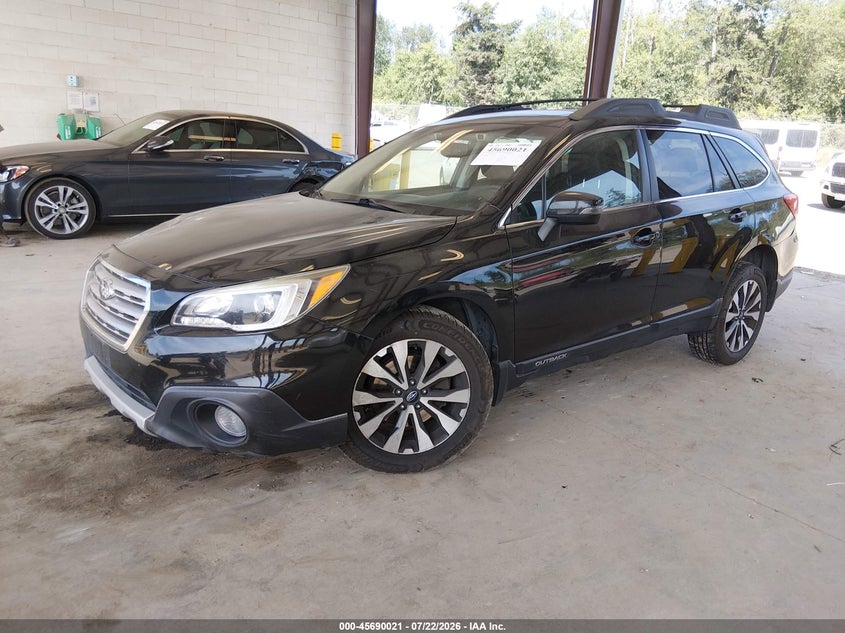 Vin: 4s4bsancxg3346721, lot: 46188628, subaru outback 2.5i limited 20162
