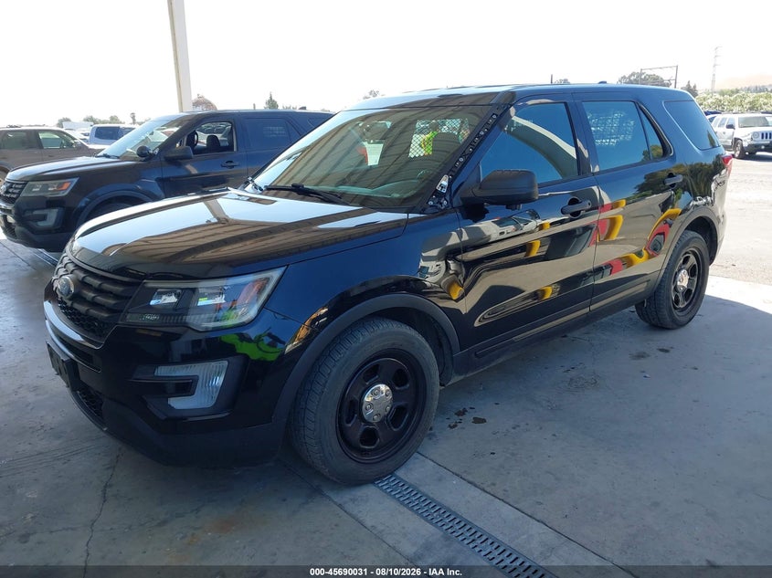 Vin: 1fm5k8ar5hge25966, lot: 46188638, ford utility police interceptor 20172