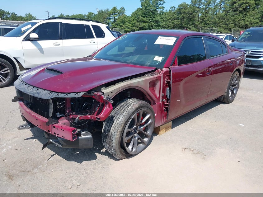 Vin: 2c3cdxct1ph645914, lot: 46188663, dodge charger r/t 20232