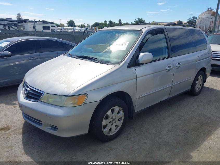 2003 Honda Odyssey, Обычный износ, IAAI, VIN 5FNRL189X3B016316 — фото 2