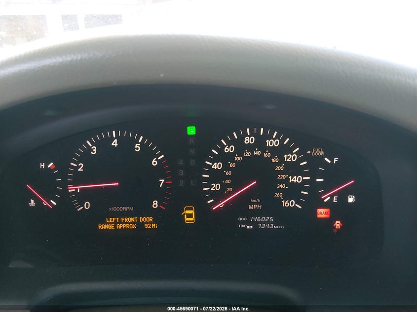 2003 LEXUS LS 430 auction photo 7