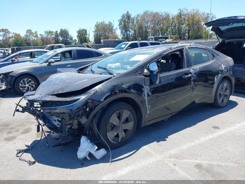 2024 TOYOTA PRIUS PRIME auction photo 2