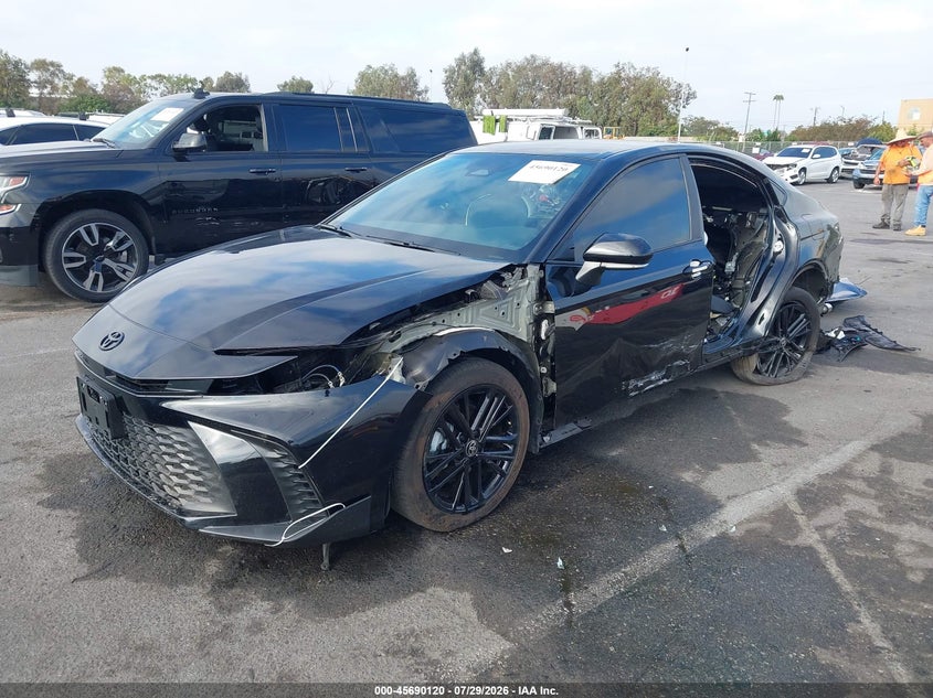 Vin: 4t1daack0su648284, lot: 46188727, toyota camry se 20252