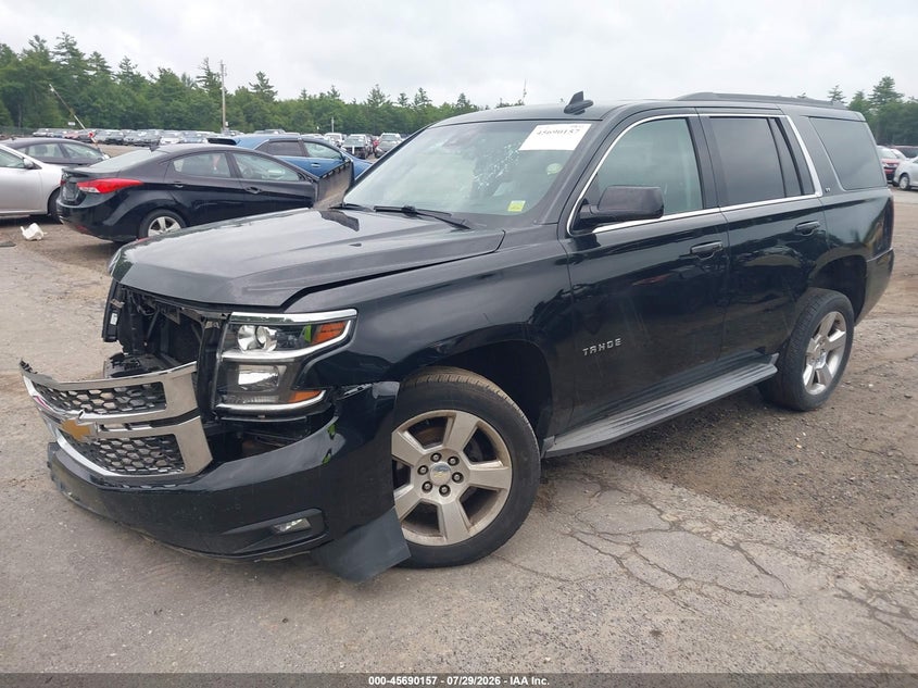 Vin: 1gnskbkc8fr557983, lot: 46188764, chevrolet tahoe lt 20152
