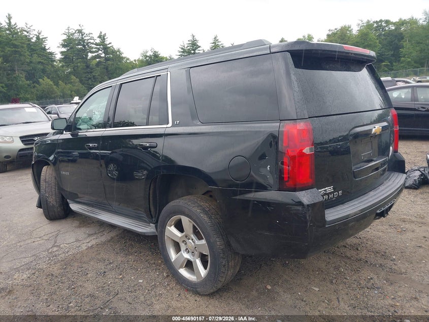 Vin: 1gnskbkc8fr557983, lot: 46188764, chevrolet tahoe lt 20153