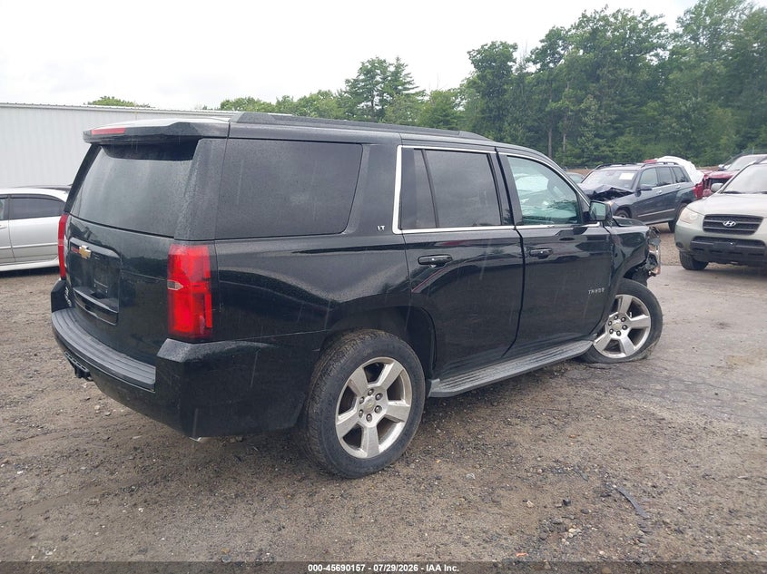Vin: 1gnskbkc8fr557983, lot: 46188764, chevrolet tahoe lt 20154