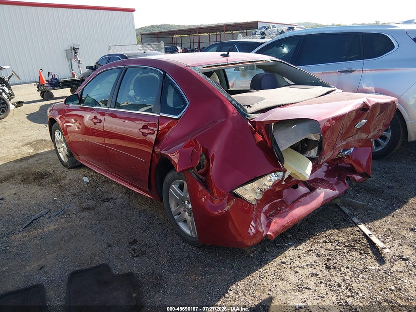 Vin: 2g1wb5e37f1163495, lot: 46188774, chevrolet impala limited lt 20153