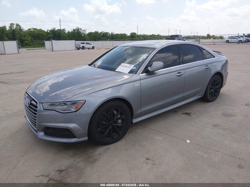 Vin: waug3afc4jn054545, lot: 46188776, audi a6 3.0t premium plus 20182