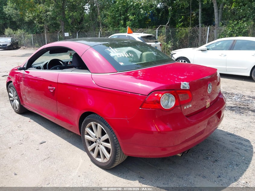 2009 VOLKSWAGEN EOS auction photo 3